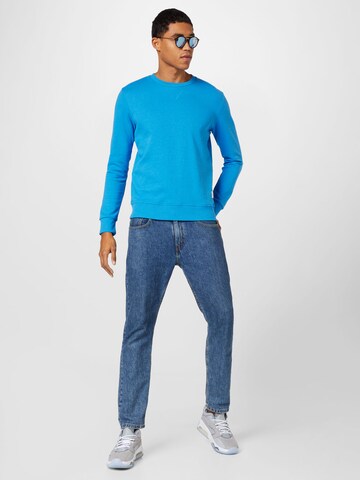 JACK & JONES Sweatshirt in Blauw