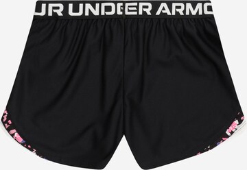 UNDER ARMOUR Regular Workout Pants 'Play Up' in Black