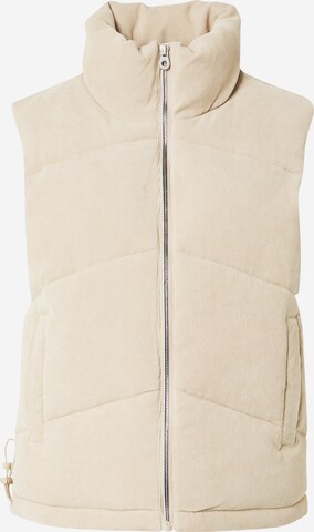 Gilet 'DOLLY' ONLY en beige : devant