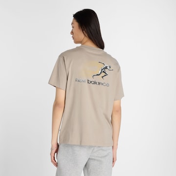 T-Shirt 'Chrome Runner' new balance en gris