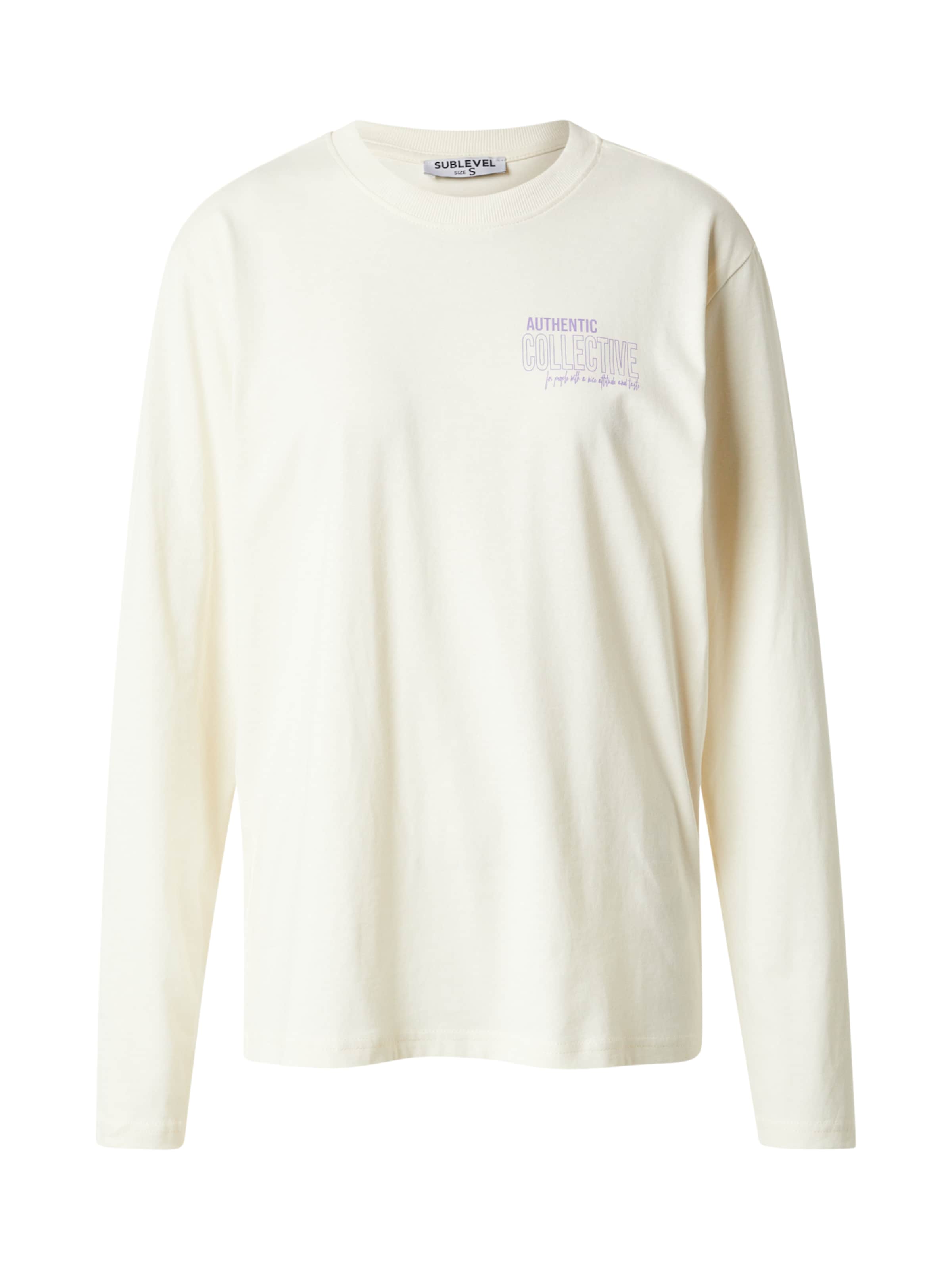 Sublevel Тениска в бяло: отпред