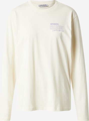 Sublevel Shirt in Weiß: Vorderseite