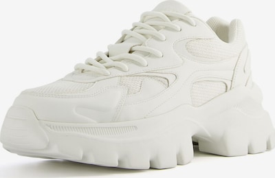 Bershka Sneakers low i hvit, Produktvisning