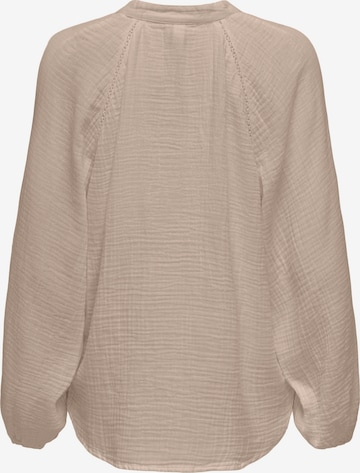 Camicia da donna 'THYRA' di ONLY in beige