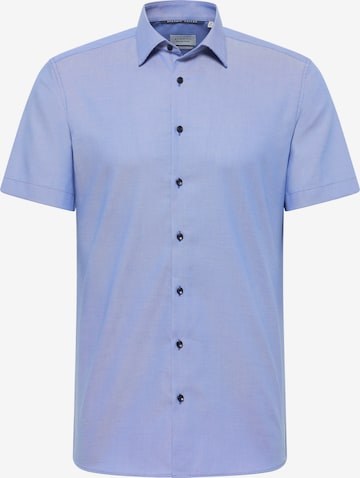ETERNA Slim Fit Hemd in Blau: Vorderseite