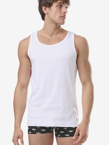 ADIDAS ORIGINALS Tanktop ' Comfort Rib Cotton ' in Weiß