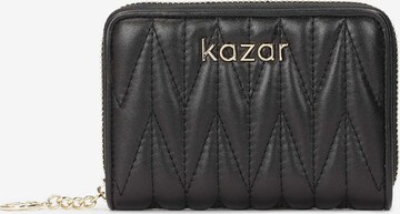 Kazar Wallet in Black: front