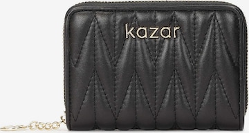 Kazar Wallet in Black: front