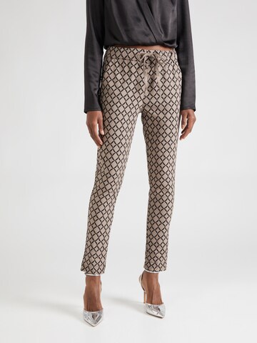 ZABAIONE Slim fit Pants 'Le44ticia' in Beige | ABOUT YOU