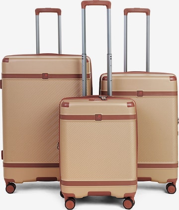 MODO by Roncato Suitcase set 'Charm' in Beige: front