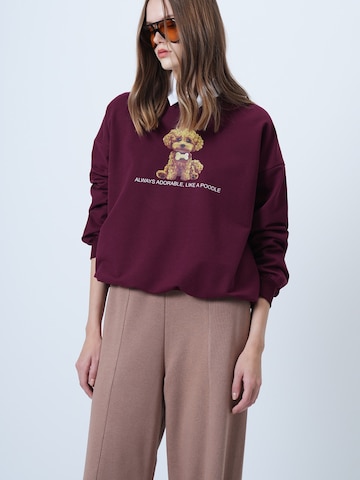 Trend Alaçatı Stili Свитшот в Красный