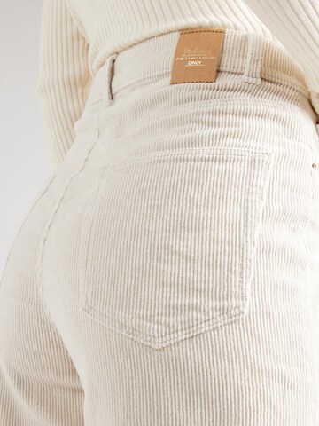 ONLY Wide leg Trousers 'ONLHOPE' in White