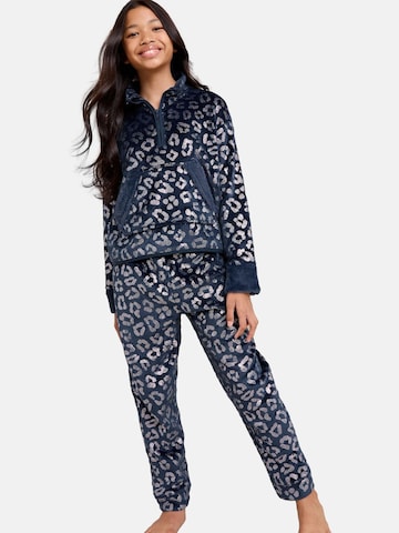 Lipsy - Pijama en azul: frente