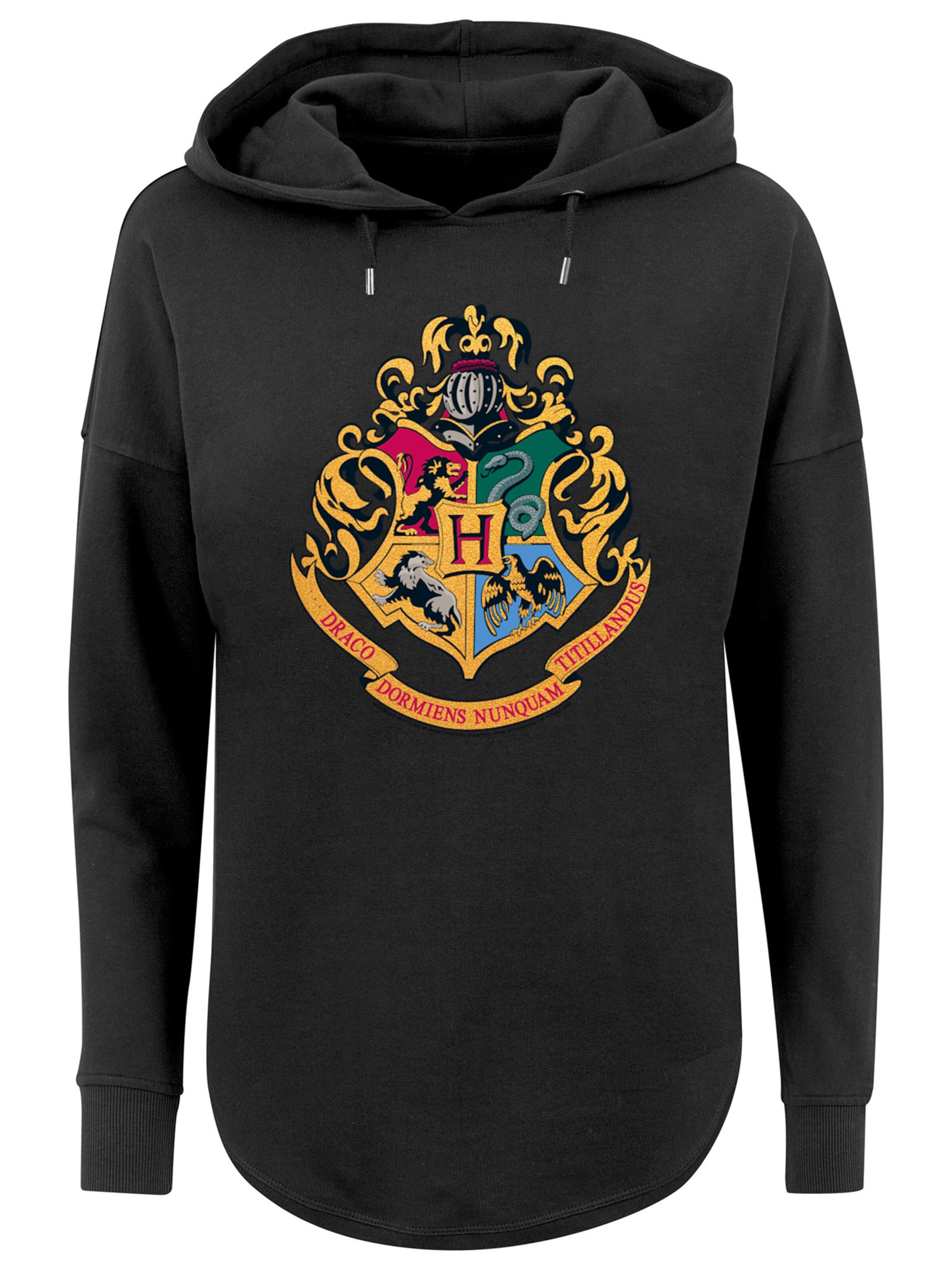 F4NT4STIC Sweatshirt in Zwart: voorkant