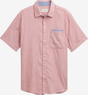 TOM TAILOR Overhemd in Rood: voorkant