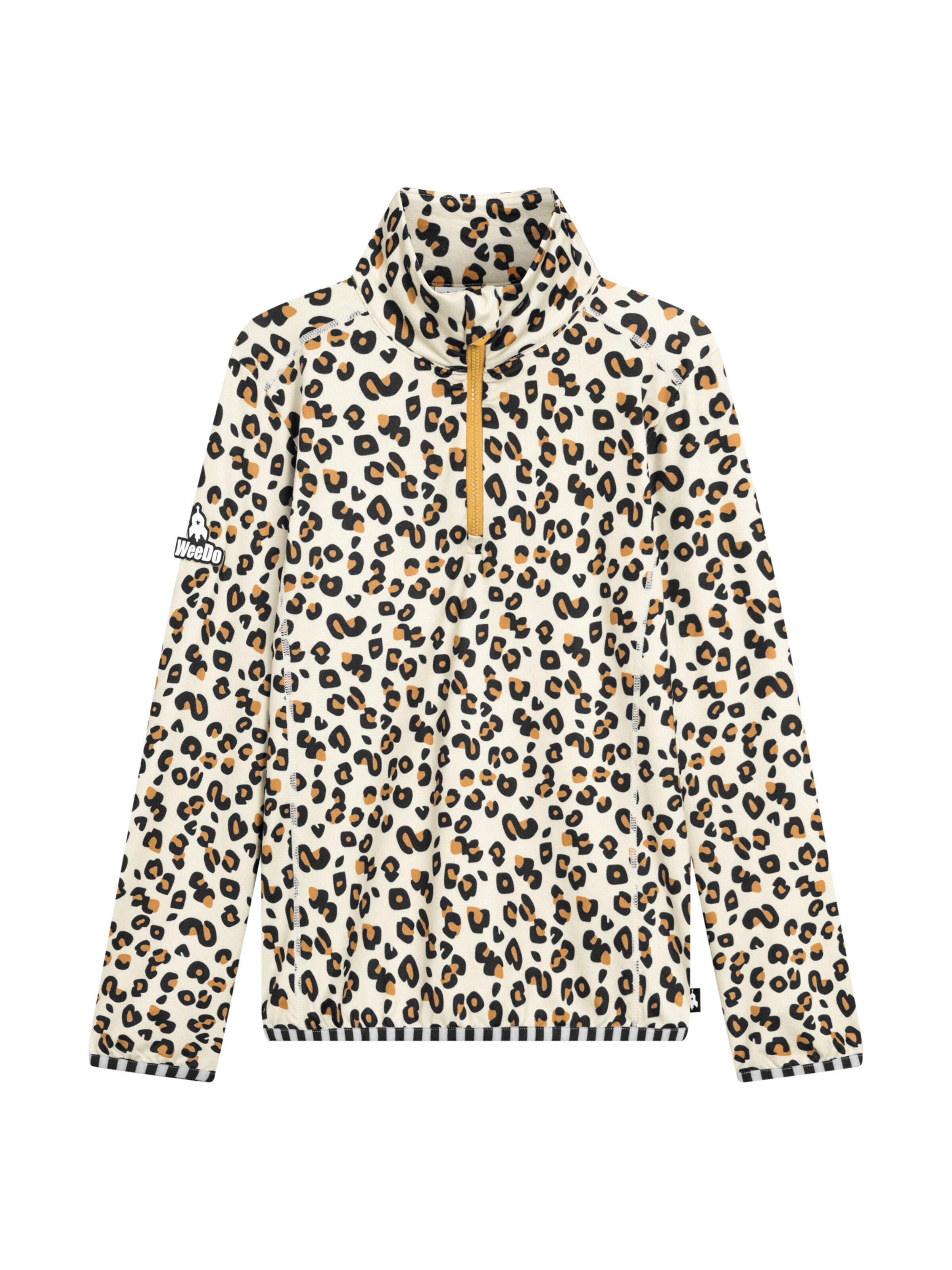 T-Shirt fonctionnel 'CHEETAHDO' WeeDo en marron : devant