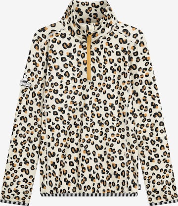 WeeDo Functioneel shirt 'CHEETAHDO' in Bruin: voorkant