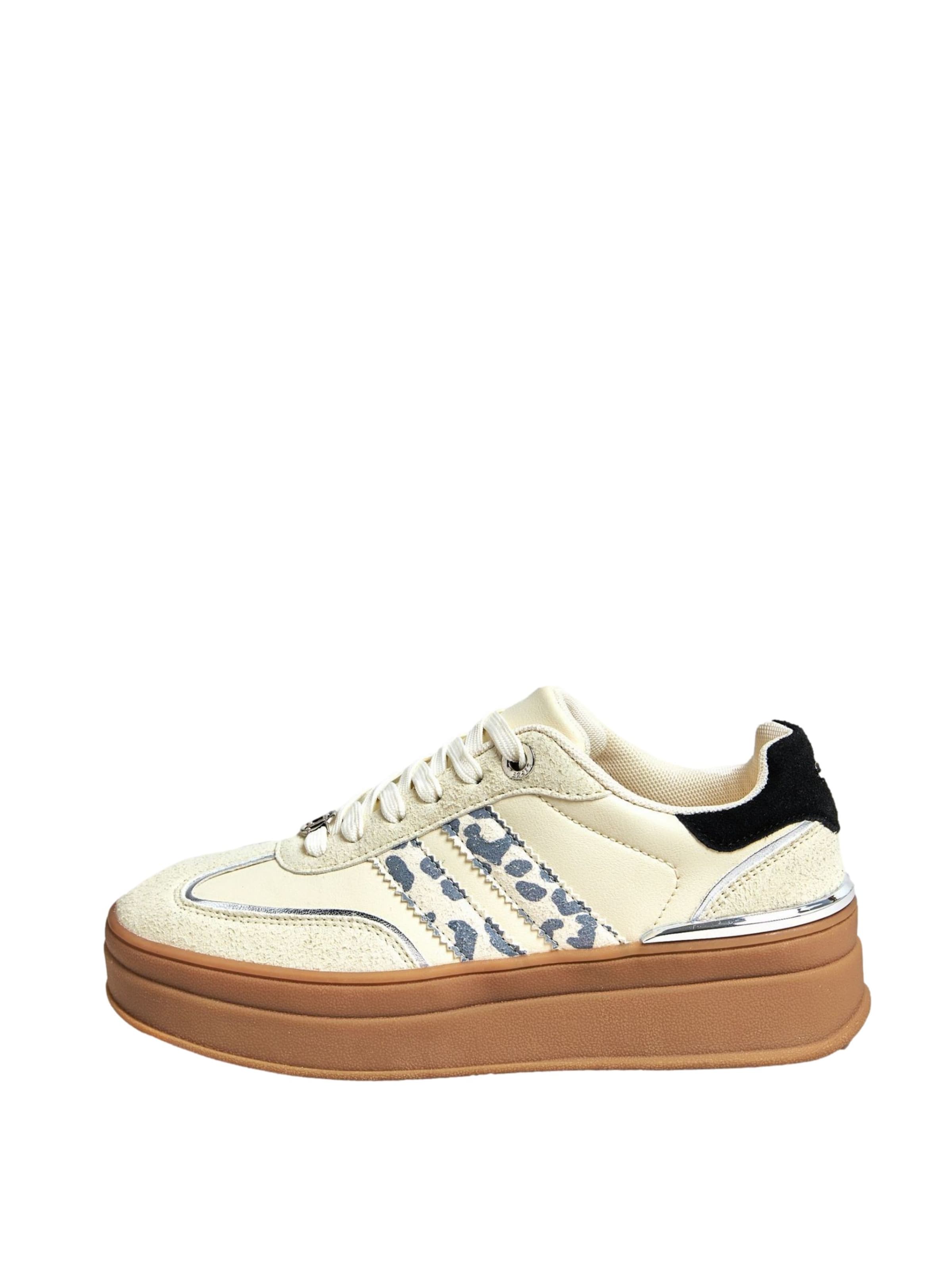 Sneaker low de la Lipsy pe alb: față