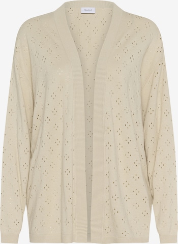 SAINT TROPEZ Cardigan 'OlineSZ' i beige: forside