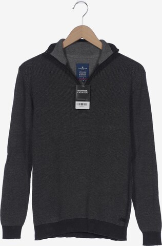 TOM TAILOR Pullover M in Grau: predná strana