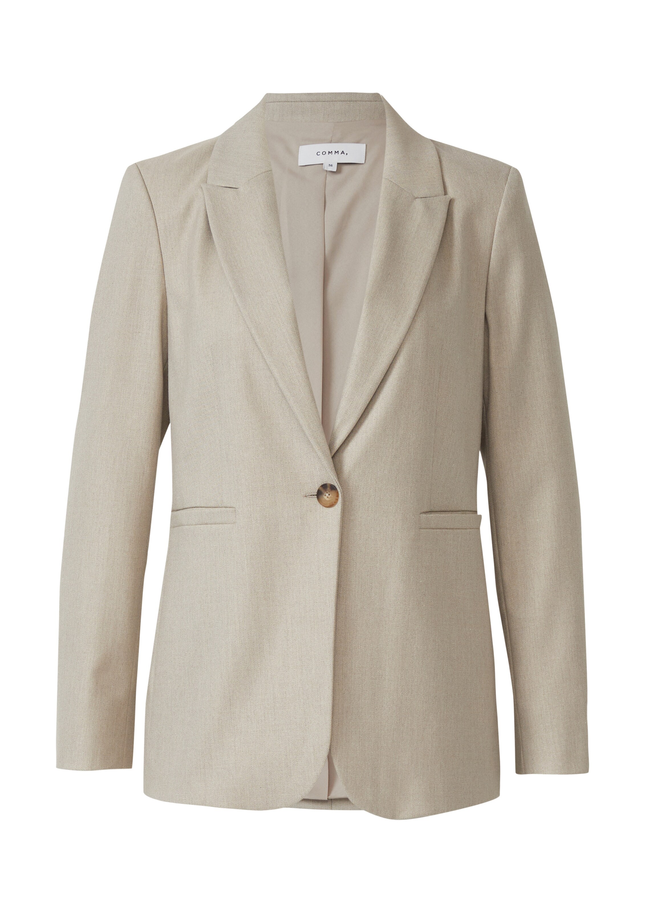 Blazer COMMA en beige : devant