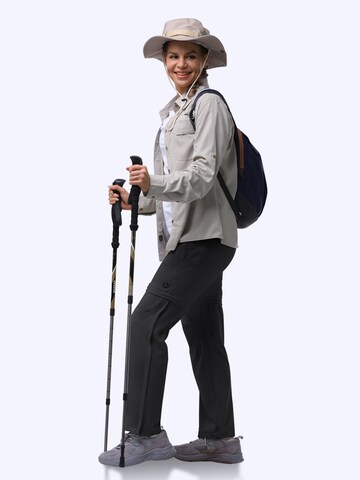 33,000ft Regular Outdoor Pants '33,000ft Women's Convertible Hiking Trousers' in Black