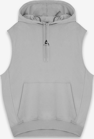 Pullover sportivo di A-Game in grigio: frontale