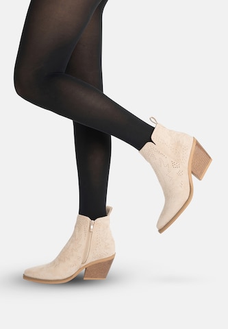 Ankle boots di Salinyang in beige