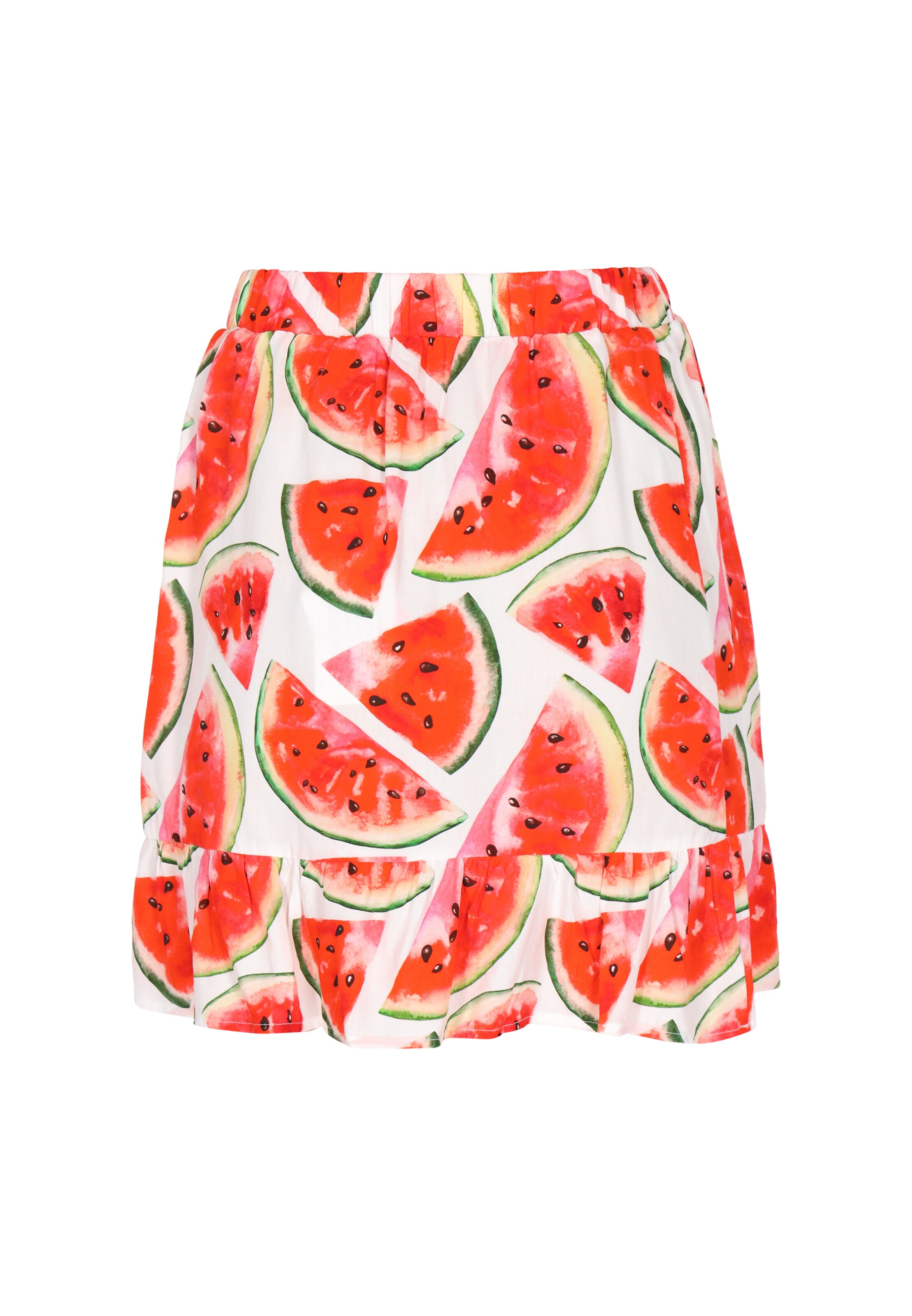 Gonna di swirly in rosso