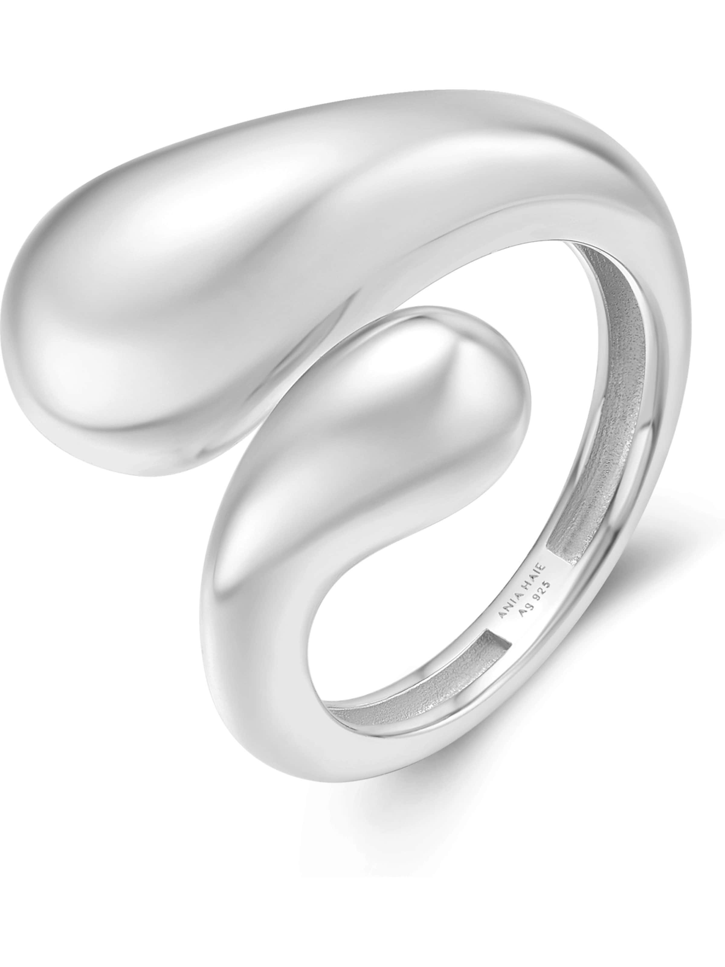 ANIA HAIE Ring in Silver: front