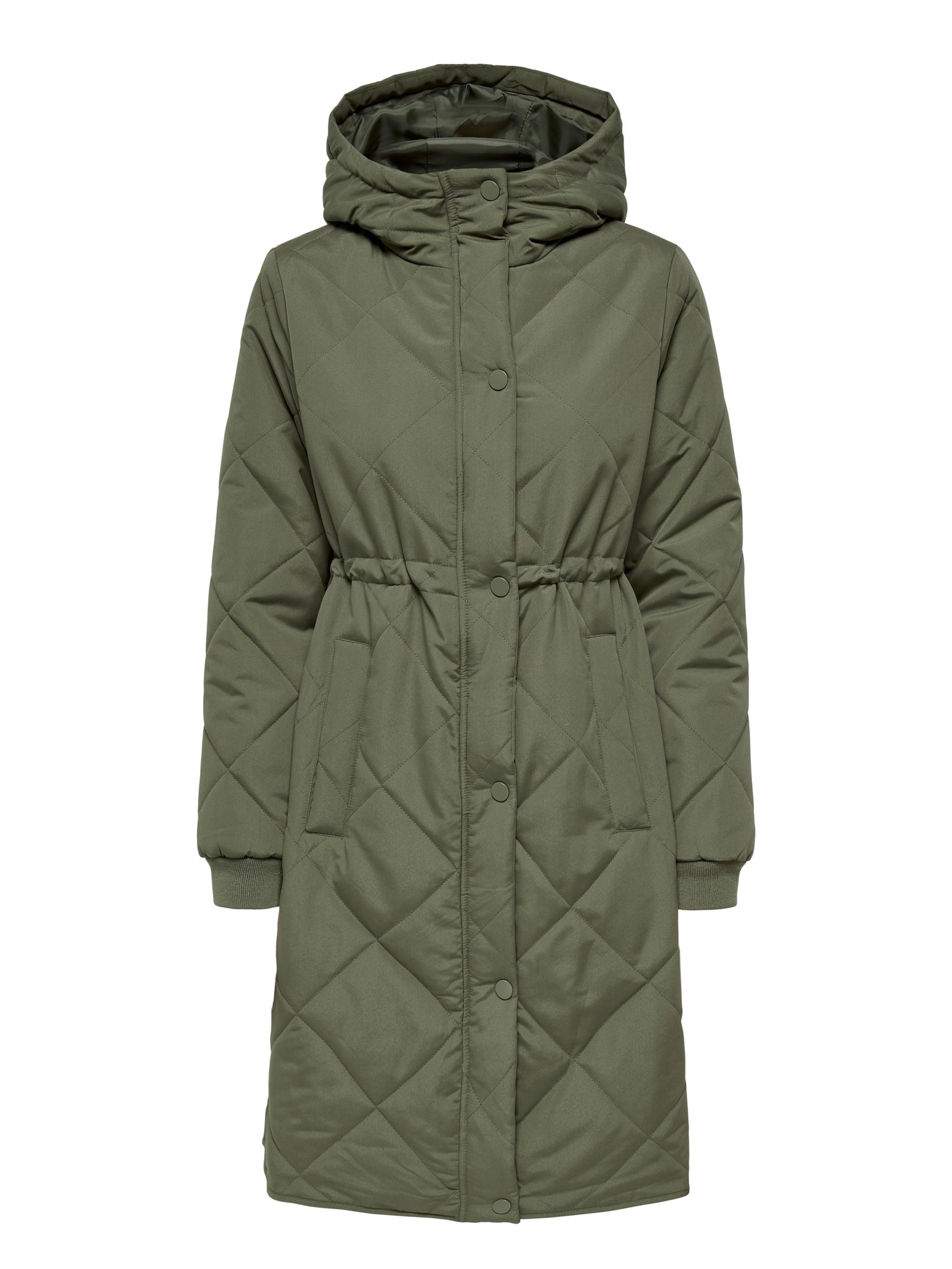 JDY Winter Coat &#x27;Diana&#x27; in Green: front
