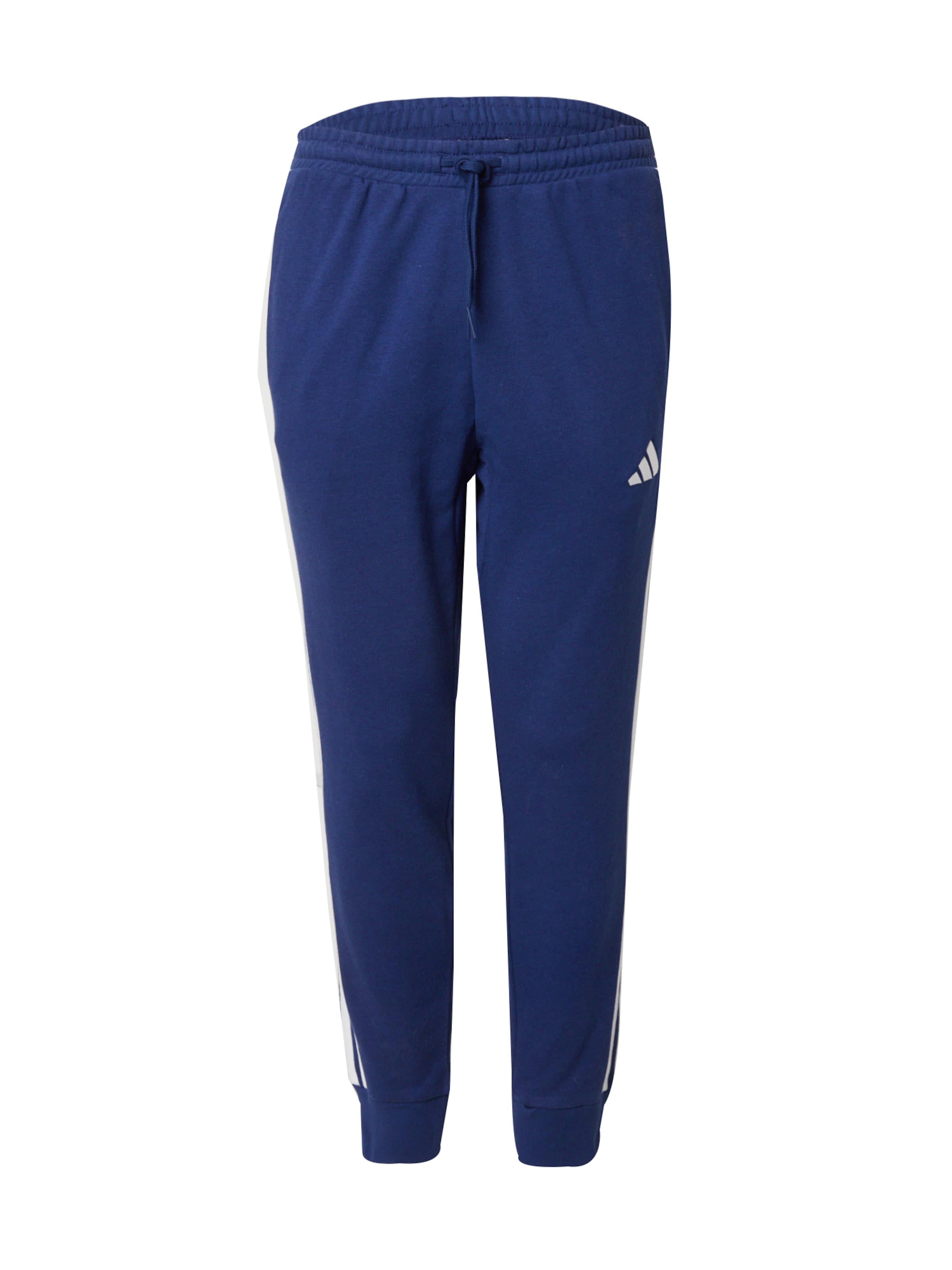 Tapered Pantaloni sport 'Essential' de la ADIDAS SPORTSWEAR pe albastru: față