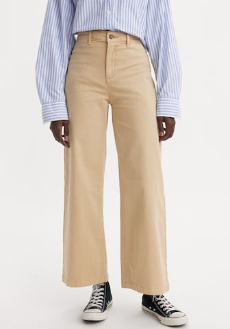 LEVI'S ® Wide leg Chino Pants in Beige: front