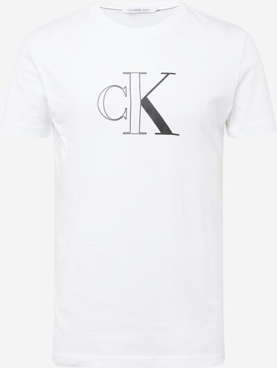 Calvin Klein Jeans Majica u crna / bijela, Pregled proizvoda