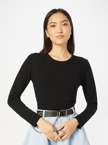 Pull-over Sisley en noir : devant