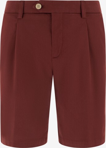 Boggi Milano Chinohose in Rot: Vorderseite