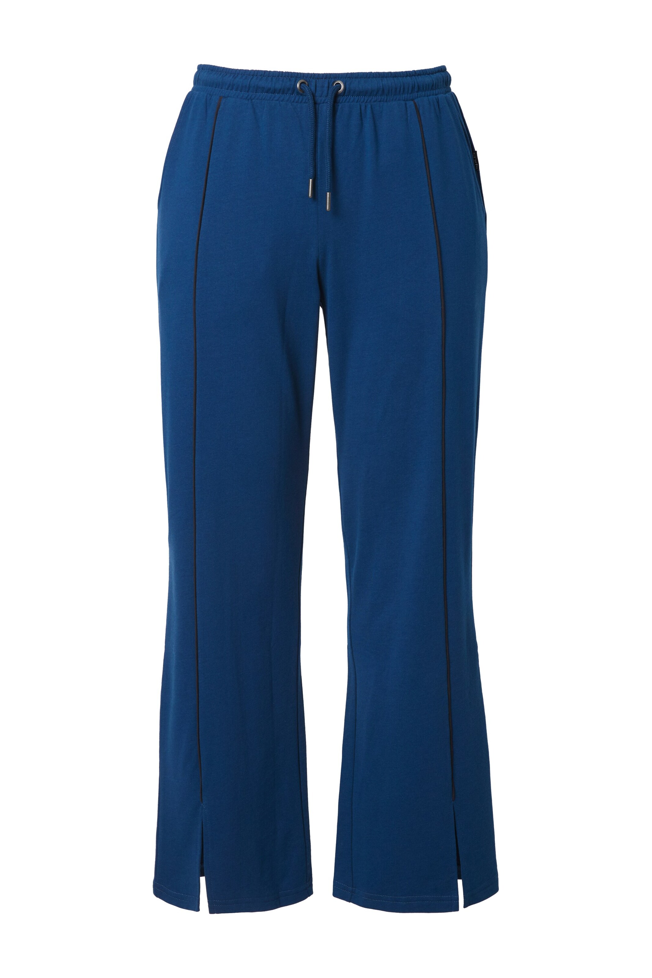 Ulla Popken Regular Broek in Blauw: voorkant
