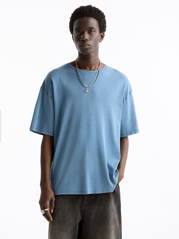 Pull&Bear T-Shirt in Blau: Vorderseite