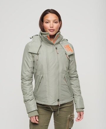 Superdry Übergangsjacke ' Mountain SD' in Grau: predná strana