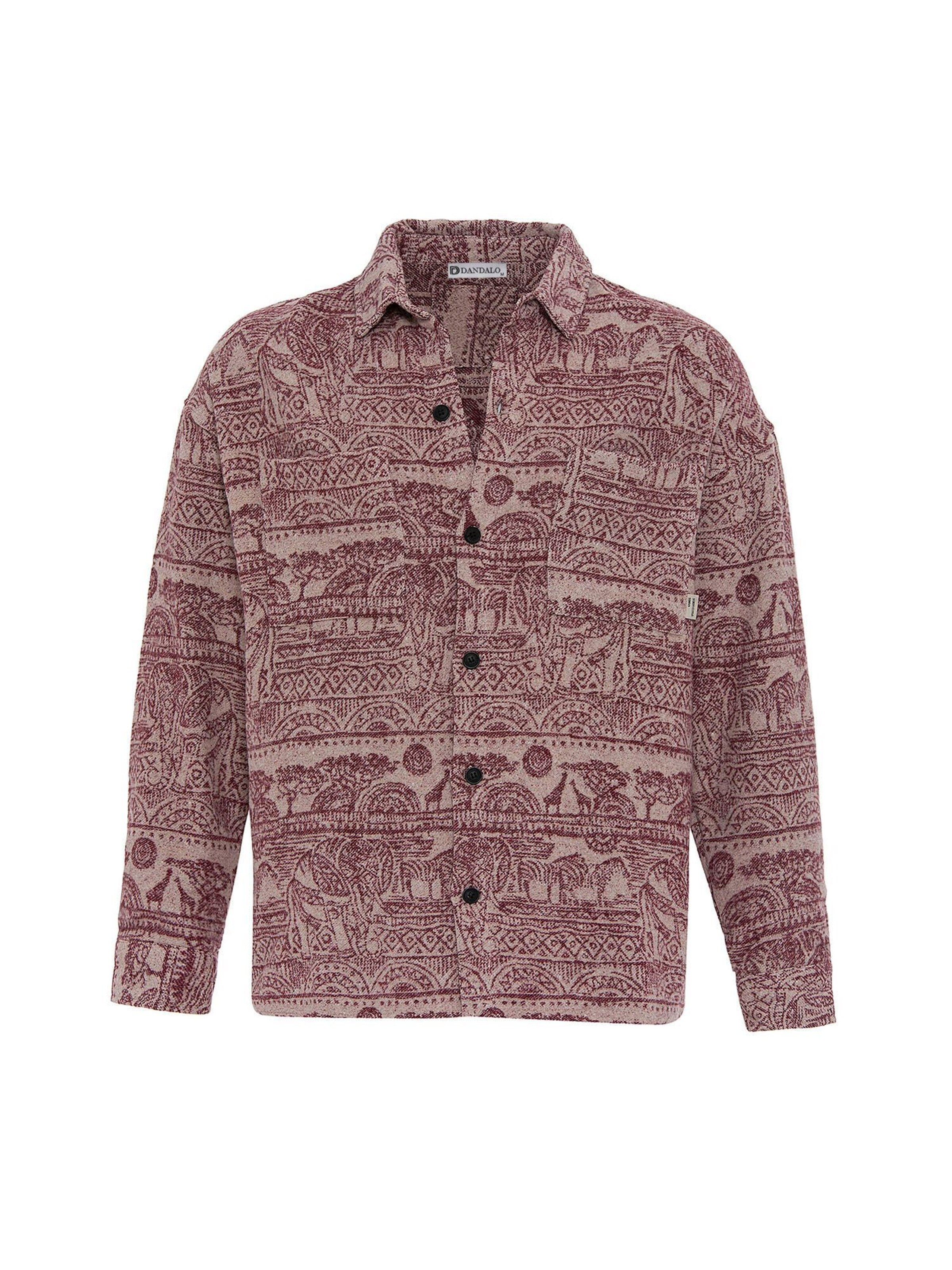 Dandalo Regular Fit Jacke in Rot: Vorderseite