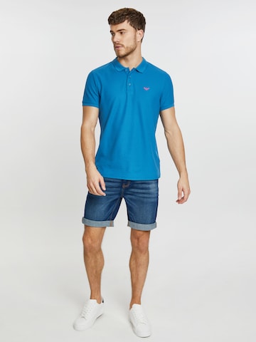 Threadbare Regular Shorts 'Burt' in Blau