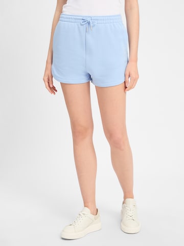 Marie Lund Regular Pants in Blue: front
