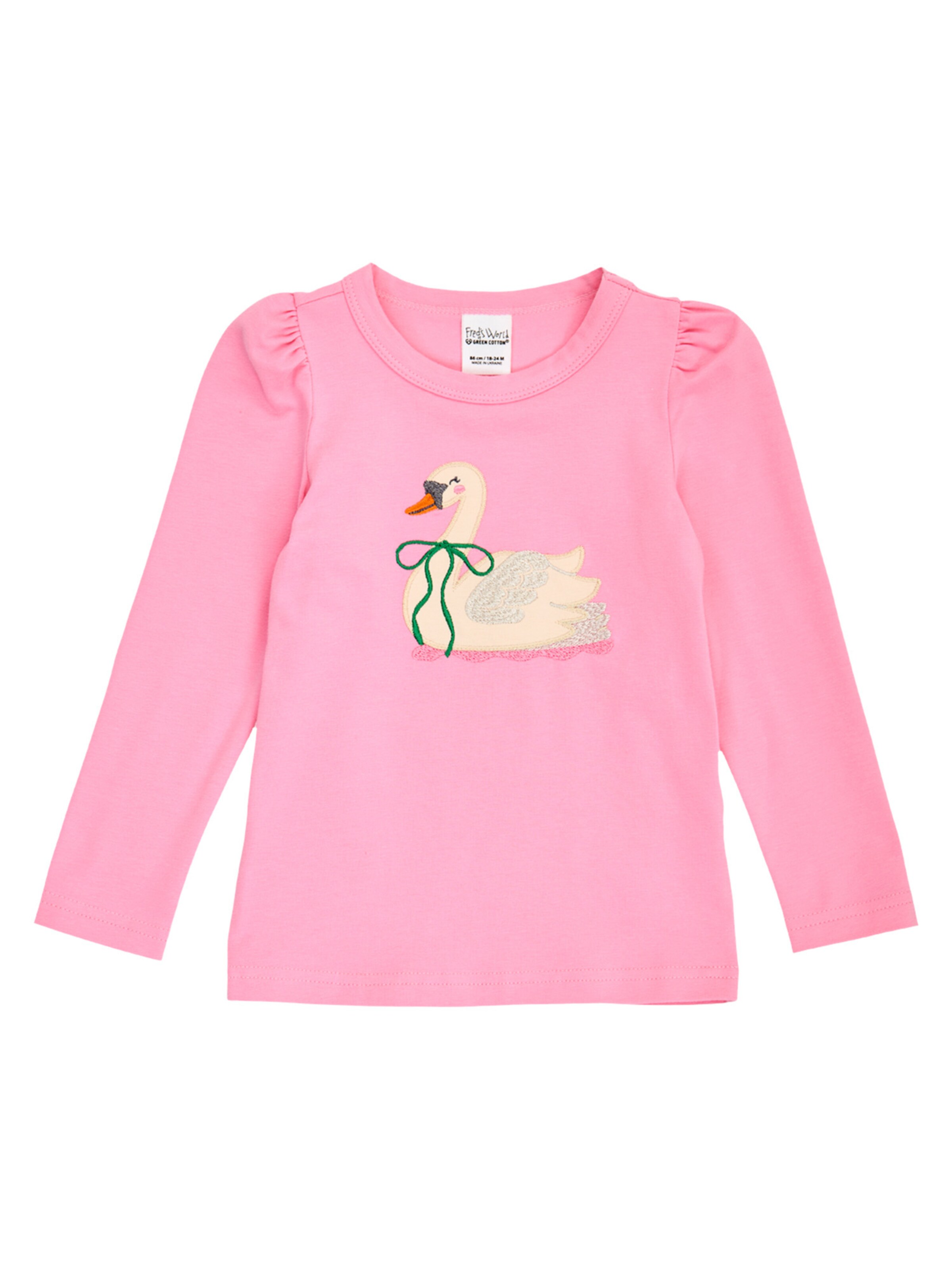 Fred's World by GREEN COTTON Shirt in Roze: voorkant