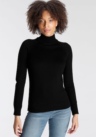PETROL Sweater in Black: front
