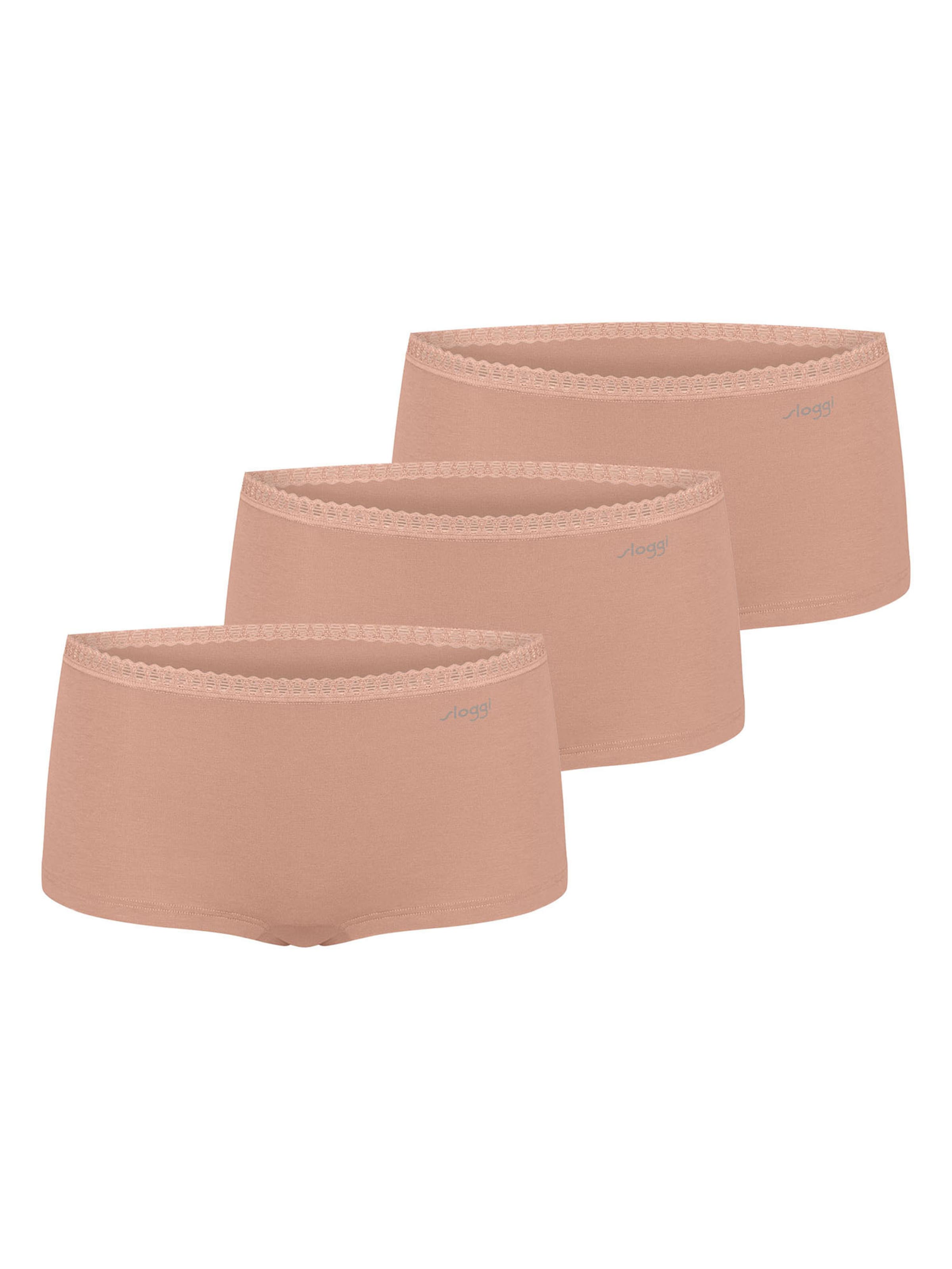 SLOGGI Panty ' Blue GO Crush ' in Beige: front