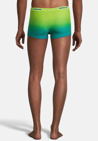 BECO the world of aquasports Swim Trunks 'GRADIENT DOTS' in Green