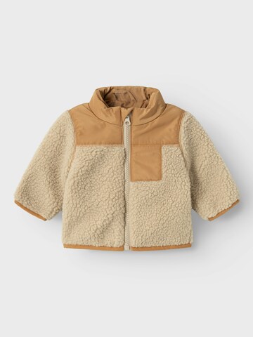 NAME IT Fleece jas 'MOSIE' in Beige