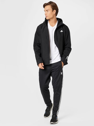 Geacă outdoor de la ADIDAS SPORTSWEAR pe negru