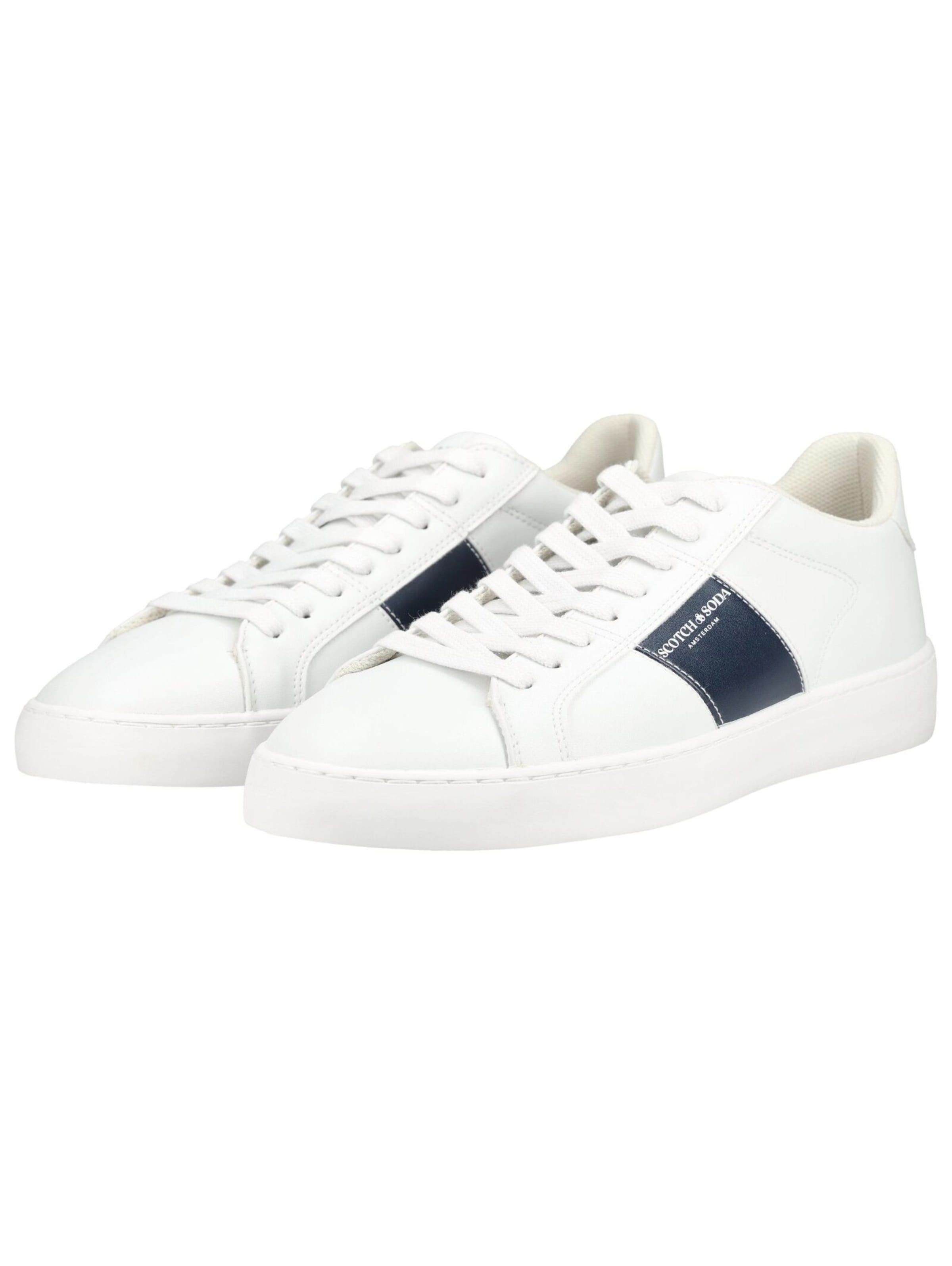 Baskets basses SCOTCH & SODA en blanc