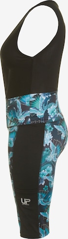 Ulla Popken Slimfit Broek in Blauw